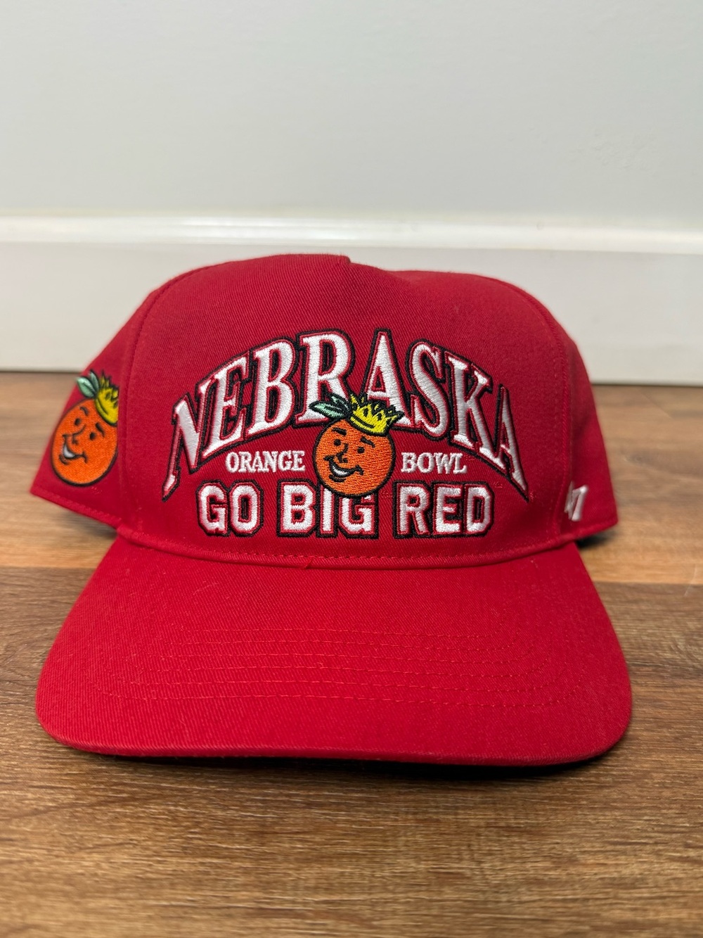 New Era Red Nebraska Orange Bowl "Go Big Red" Hat